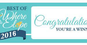 Voted 2016 Best Places To Elope!