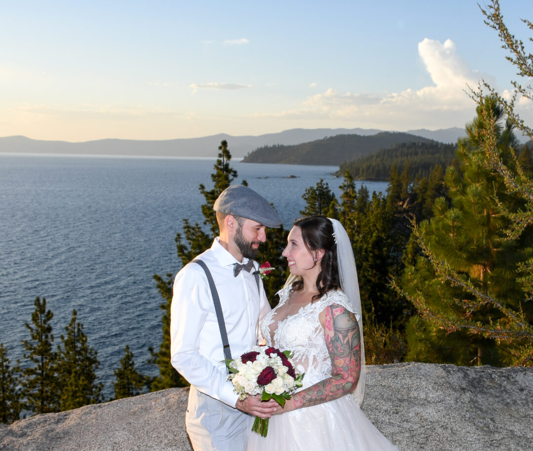 exotic lake Tahoe wedding