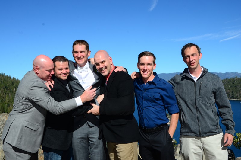 groomsmen casual tahoe weddings