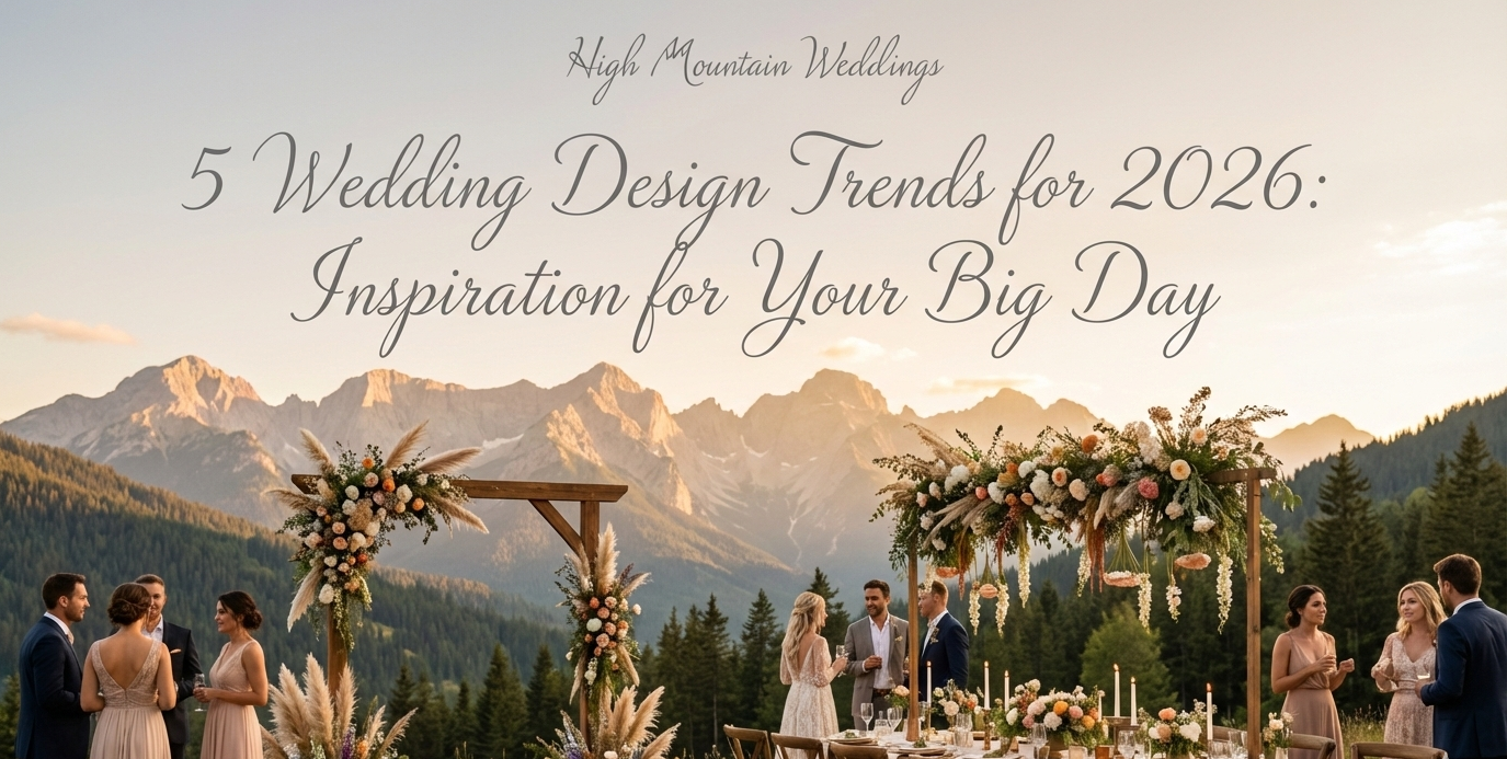 5 Wedding Design Trends for 2026 Inspiration for Your Big Day