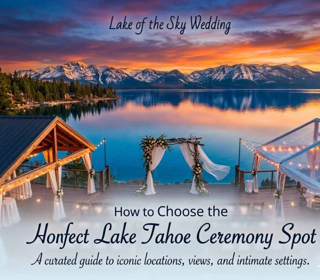 How to Choose the Perfect Lake Tahoe Ceremony Spot